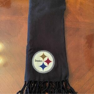 NFL Football Pittsburgh Steelers Acrylic Winter Scarf - Little Earth Productions